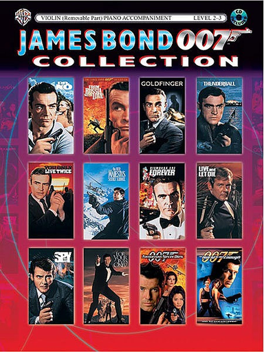 Cuellar, Carol: James Bond Collection for Strings (viola, CD)