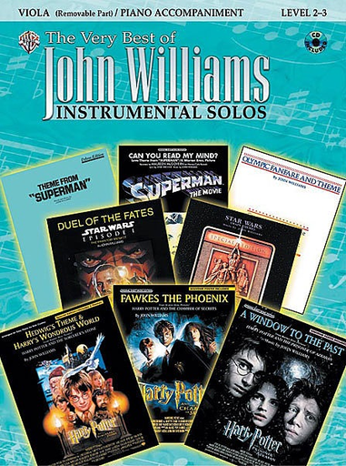Williams, John: The Very Best Instrumental Solos (viola, CD, Piano)