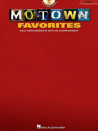 Motown Favorites (viola & CD)