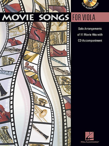 Movie Songs for Viola (viola & CD)