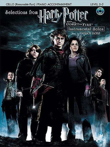 Doyle, Patrick: Selectons from Harry Potter & the Goblet of Fire (cello, piano, CD)