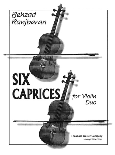 Ranjbaran, Behzad: Six Caprices (2 violins)