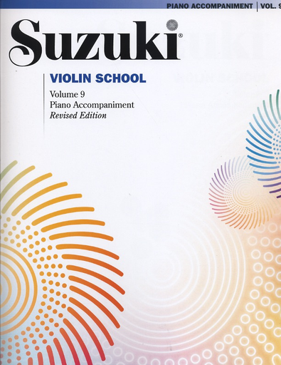 Suzuki: Violin School, Vol.9 (piano accompaniment)