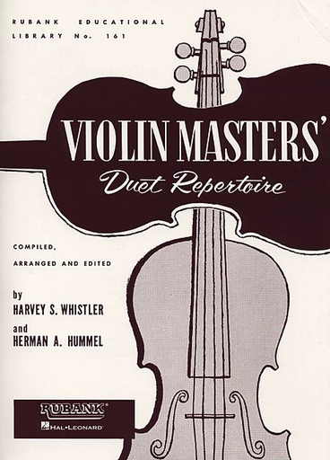 Whister, Harvey: Violin Masters' Duet Repertoire (2 violins in one score)