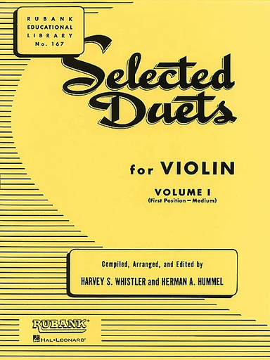 Whister, Harvey: Selected Duets for Violin Vol.1 (2 violins)