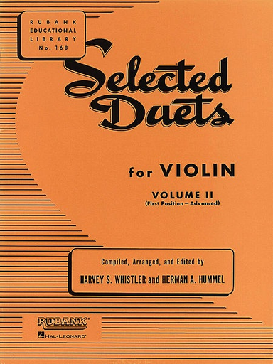 Whister, Harvey: Selected Duets Vol.2 (2 violins)
