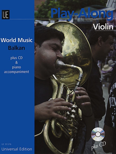 Mamudov, H. (arr.): Play-Along World Music-Balkan (Violin, CD, and piano)