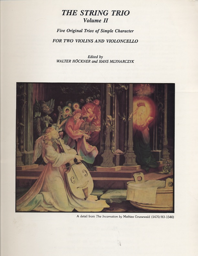 Hockner, W.: The String Trio Vol.2 Five Original Trios of Simple Character  (2 violins, cello)