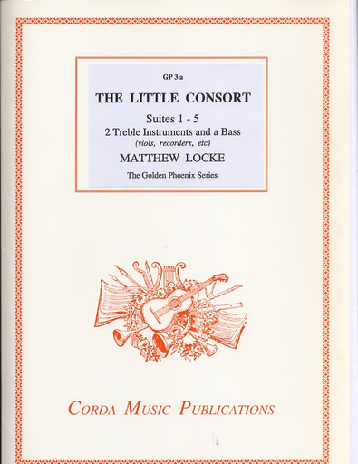 Locke, Matthew (Gammie arr): The Little Consort Books 1-5 (2 violins, bass)
