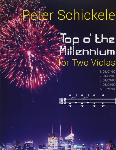 Schickele, Peter: Top o' the Millennium for Two Violas