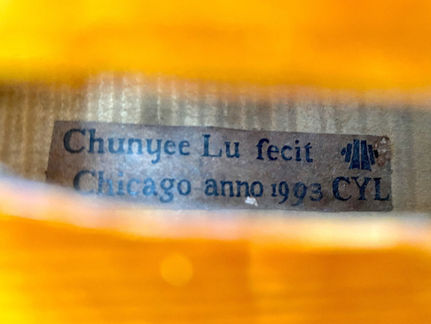 Chunyee Lu 16" viola, 1993, Chicago, USA