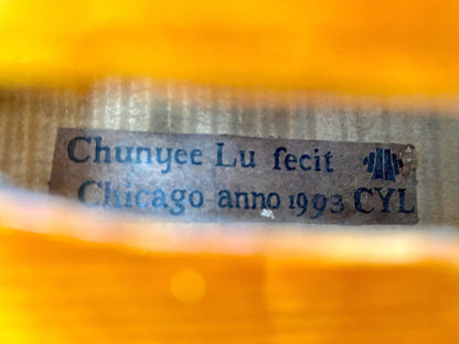 Chunyee Lu 16" viola, 1993, Chicago, USA