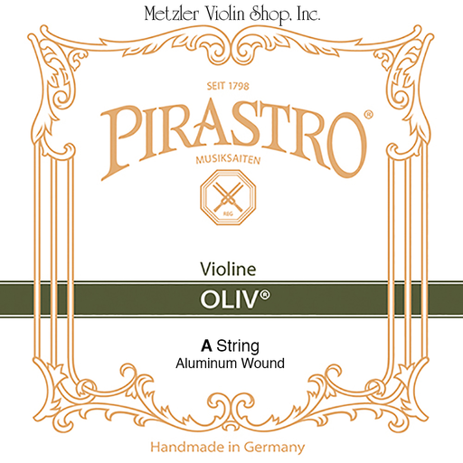 Pirastro OLIV violin A string aluminum straight in tube