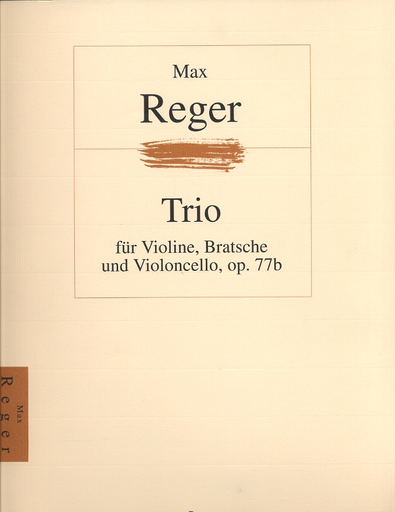 Reger, Max: Trio Op.77b for Violin, Viola & Cello