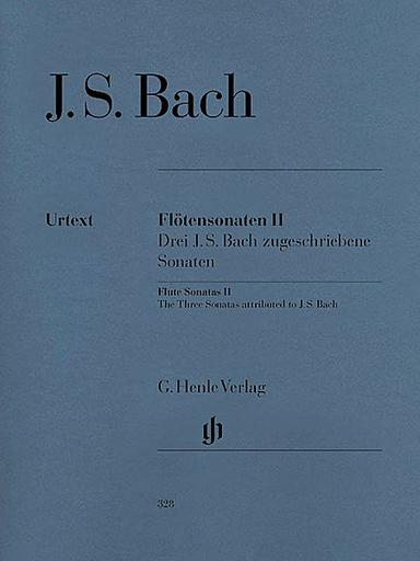 Bach, J.S. (Eppstein, ed.): Flute Sonatas, Vol. 2, urtext (flute, cello, and piano)