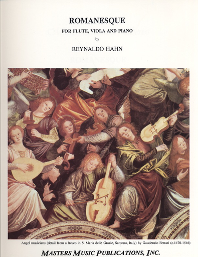 Hahn, Reynaldo: Romanesque for flute, viola and piano