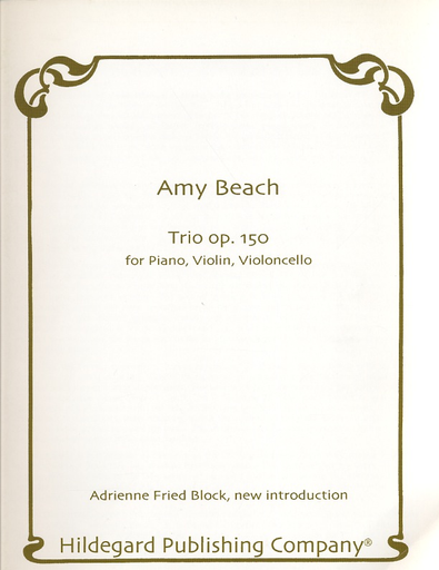 Beach, Amy: Trio Op.150 (violin, piano, cello)