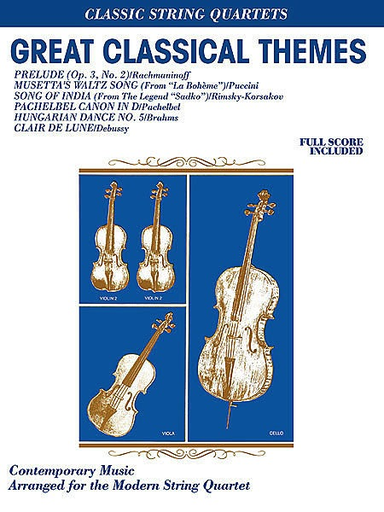 Great Classical Themes (string quartet)
