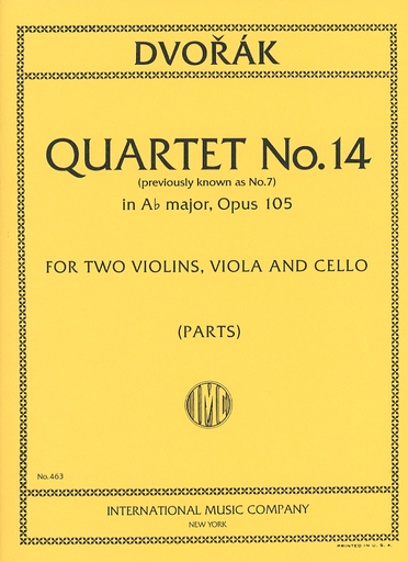 Dvorak: String Quartet No.14 in Ab Major, Op.105 (string quartet)