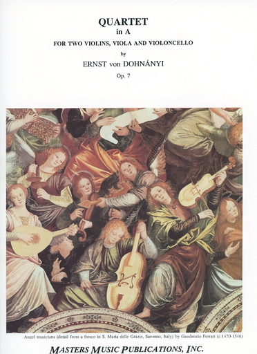 Dohnanyi, Ernst von: Quartet No.1 in A Op.7 (string quartet)
