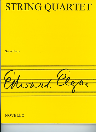 Elgar, Edward: String Quartet Op. 83 (parts)