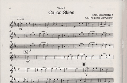 McCartney, P.: Songs for Linda (string quartet)