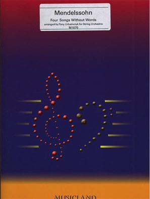Mendelssohn (Urbainczyk): Four Songs Without Words (string quartet)