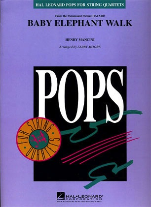 Mancini, Henry: Baby Elephant Walk - Pops for String Quartet (score and parts)