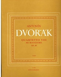 Dvorak, Antonin: String Quartet No. 8 in E major Op. 80, Barenreiter