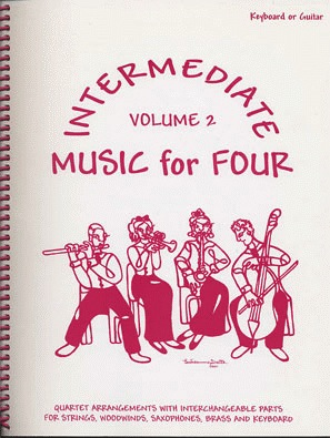 Kelley, Daniel: Music for Four Intermediate Vol.2 (piano or guitar)