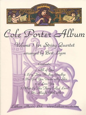 Porter, Cole (Ligon): Album for String Quartet Vol.1 (score & parts)