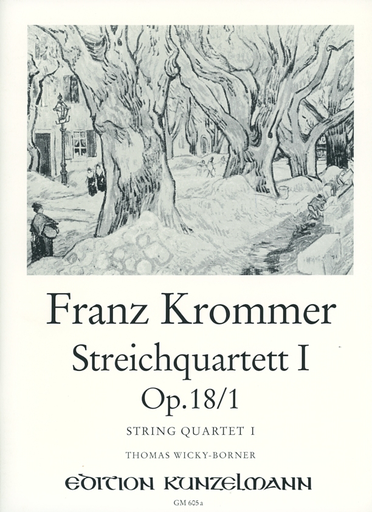 Krommer, Franz: String Quartet Op.18 No. 1 (parts)