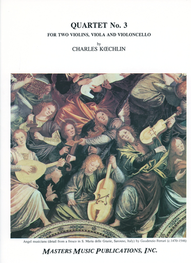 Koechlin, Charles: Quartet No. 3 (string quartet)