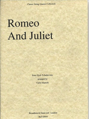 Tchaikovsky (Martelli): Romeo and Juliet Overture (string quartet)