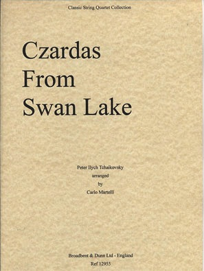 Tchaikovsky, P.I.: Czardas from Swan Lake (string quartet)