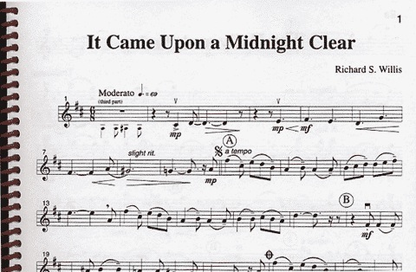 Kelley, Daniel: Music for Four - Traditional Christmas Music (violin 1)