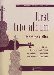 Whistler, H.: First Trio Album for 3 Violins