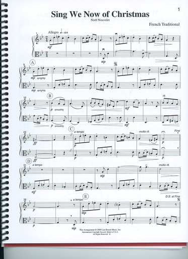 Kelley, D.: Traditional Christmas Music for Two (violin & viola)