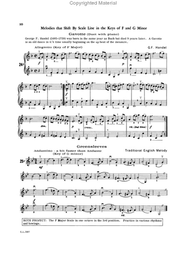 Applebaum: Third and Fifth Position, Belwin Course for Strings (violin) Alfred