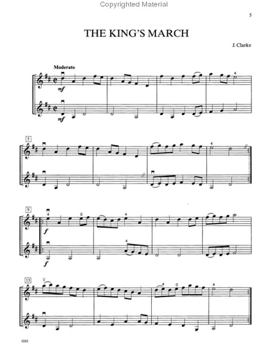 Barlow, B.: Easy Baroque Duets for Violin (two violins)