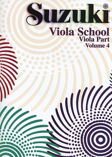 Suzuki: Viola School, Vol.4 (viola) Summy-Birchard