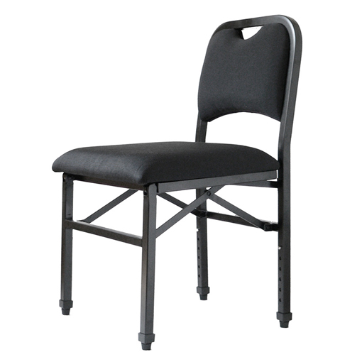 AdjustRite folding cello chair, standard, with adjustable leg heights