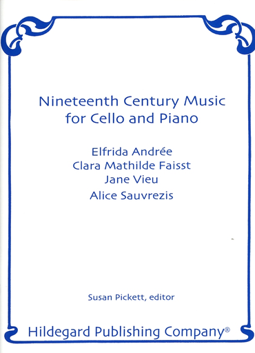 Pickett, Susan: 19th Century Music for Cello (Cello & Piano)