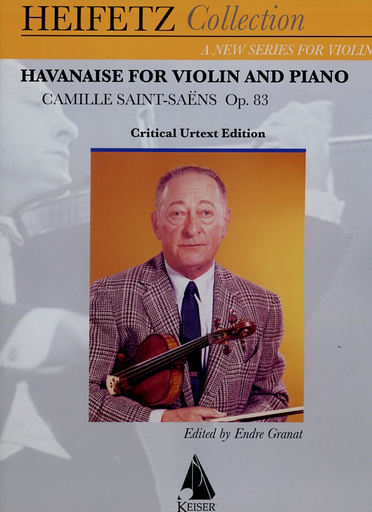 Saint-Saens, Camille (Heifetz/Granat): Havanaise, Op. 83 (violin & piano)