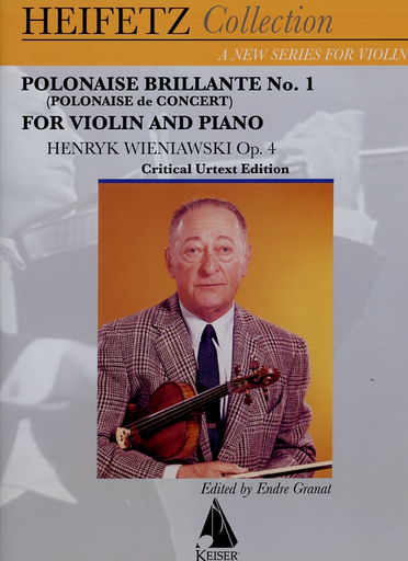 Wieniawski, H. (Heifetz/Granat): Polonaise Brillante No. Op. 4 (violin & piano)
