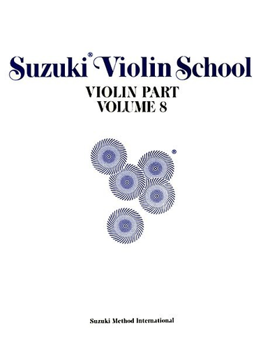 Suzuki: Violin School, Vol.8 (violin)