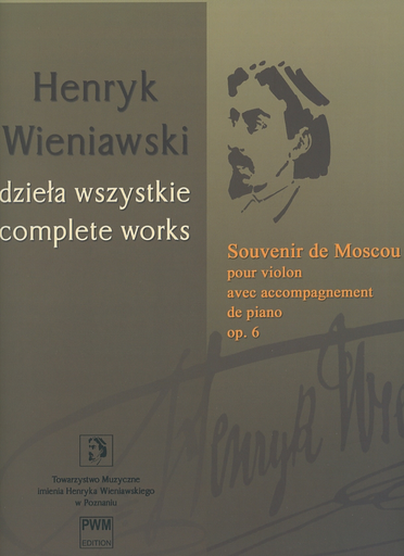 Wieniawski, H.: Souvenir de Moscou (violin & piano)