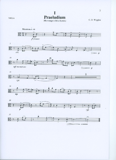 Wiggins, Christopher: Pieces of Eight, op.157 (viola & piano)