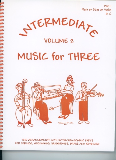 Kelley, Daniel: Music for Three Intermediate Vol.2 (violin 1)