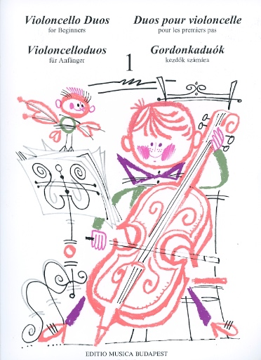 Pejsik, Arpad: Violoncello Duos for Beginners Vol.1 (2 cellos)